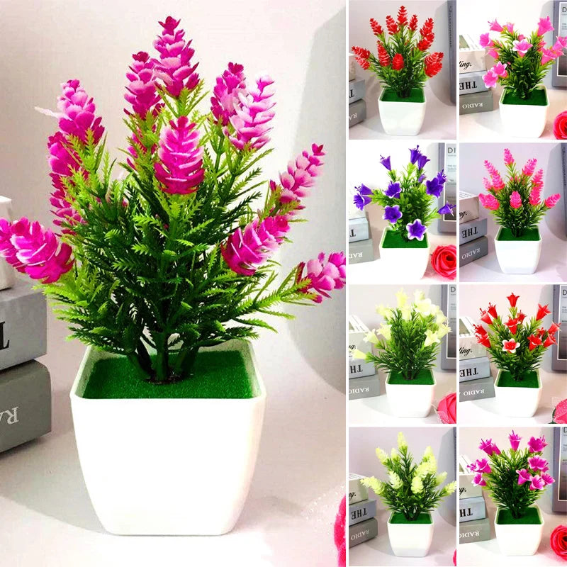 Spring Artificial Potted Plants