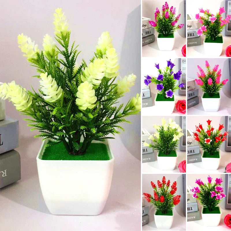 Spring Artificial Potted Plants