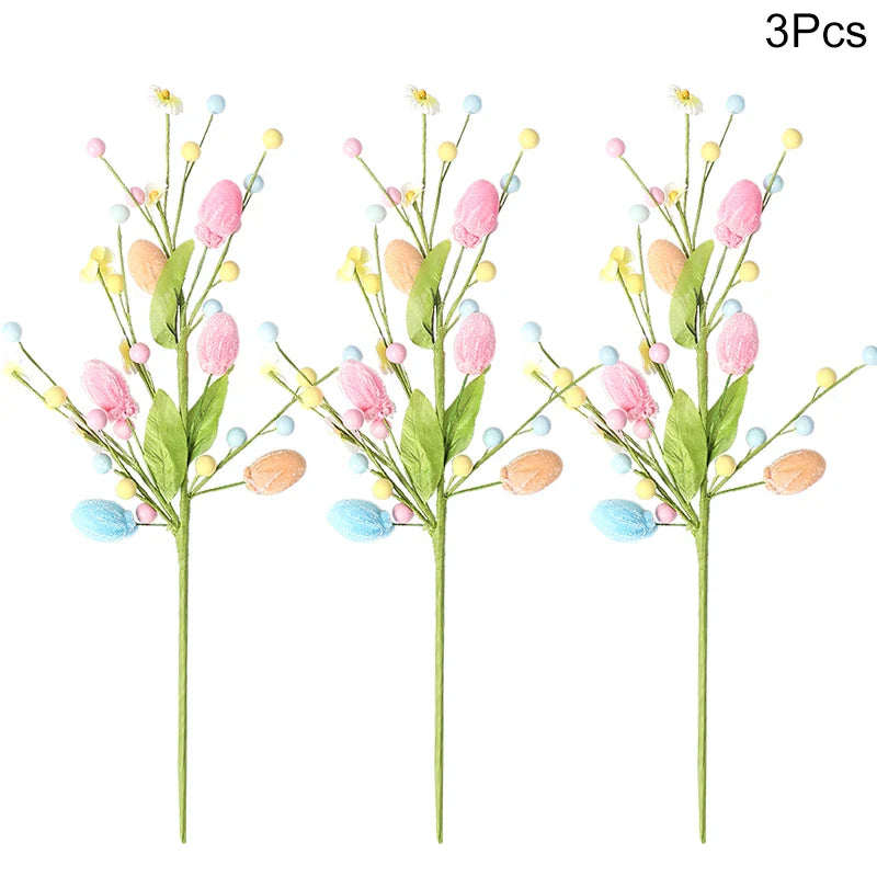 Easter Eggs Artificial Flower Bouquet