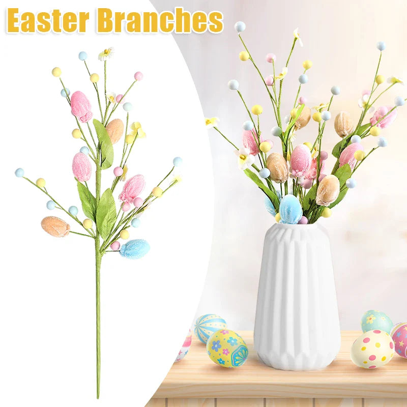 Easter Eggs Artificial Flower Bouquet