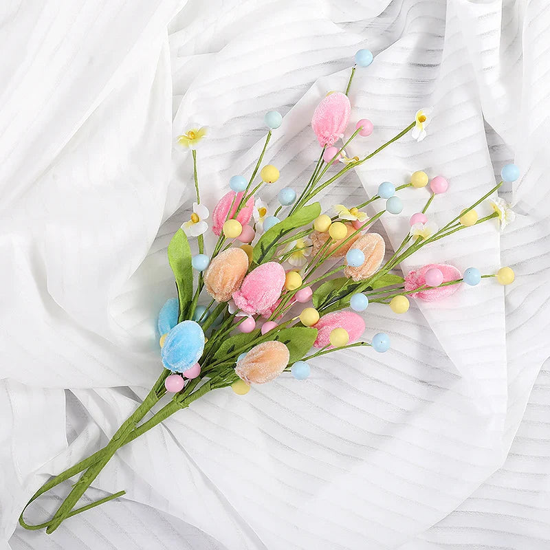 Easter Eggs Artificial Flower Bouquet