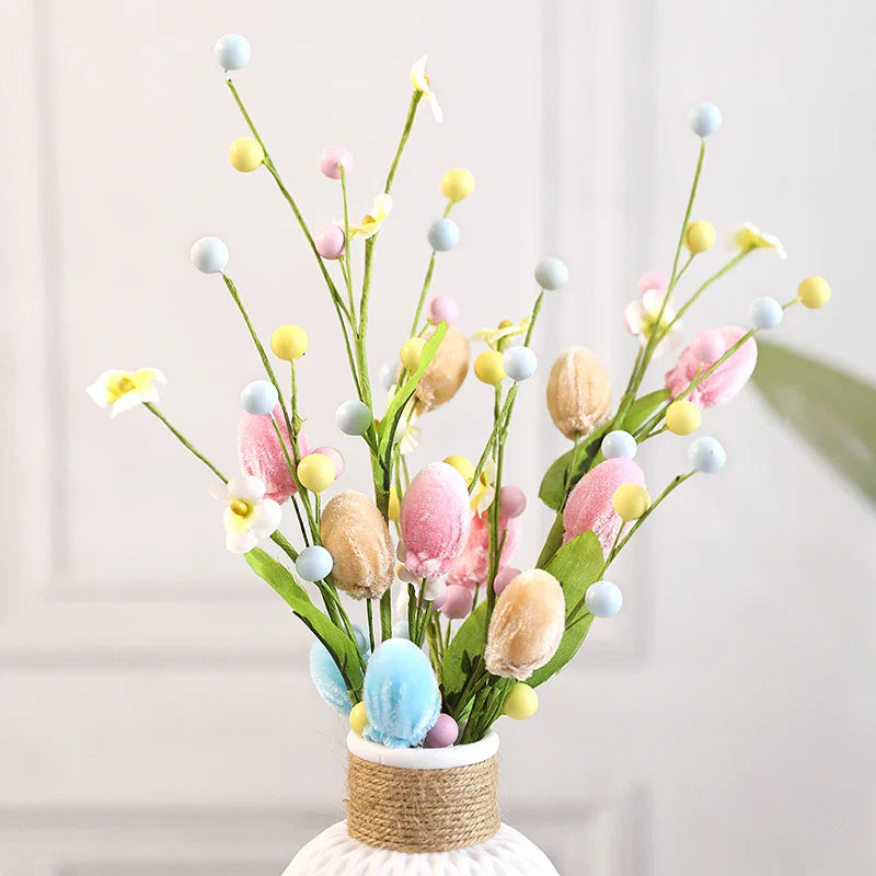 Easter Eggs Artificial Flower Bouquet