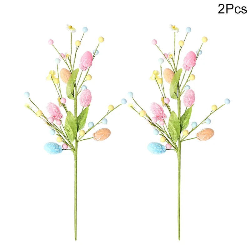 Easter Eggs Artificial Flower Bouquet