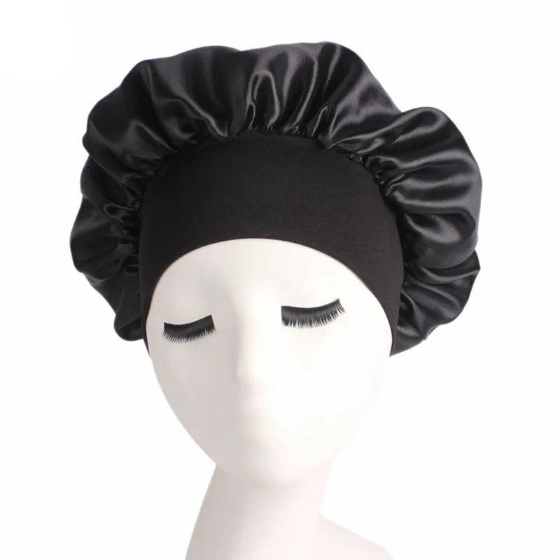 Deluxe Women's Satin Sleep Cap - Martine's Bazaar