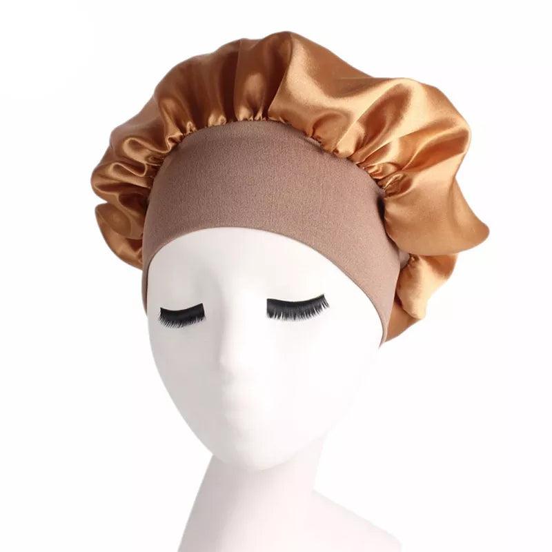 Deluxe Women's Satin Sleep Cap - Martine's Bazaar