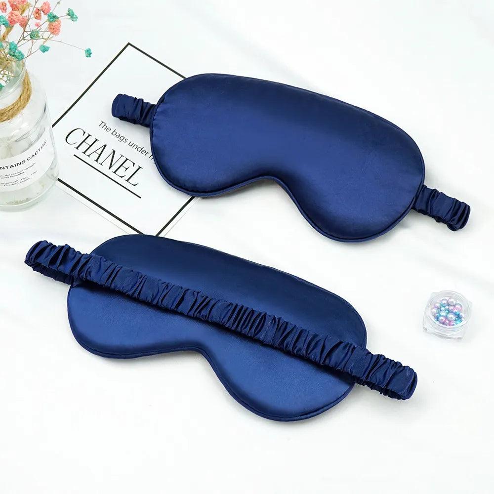 Elegant Silk Sleeping Eye Mask - Martine's Bazaar