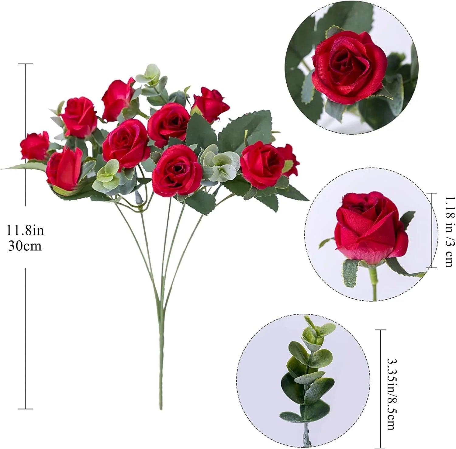 Cute Silk Artificial Flower Bouquet - Martine's Bazaar