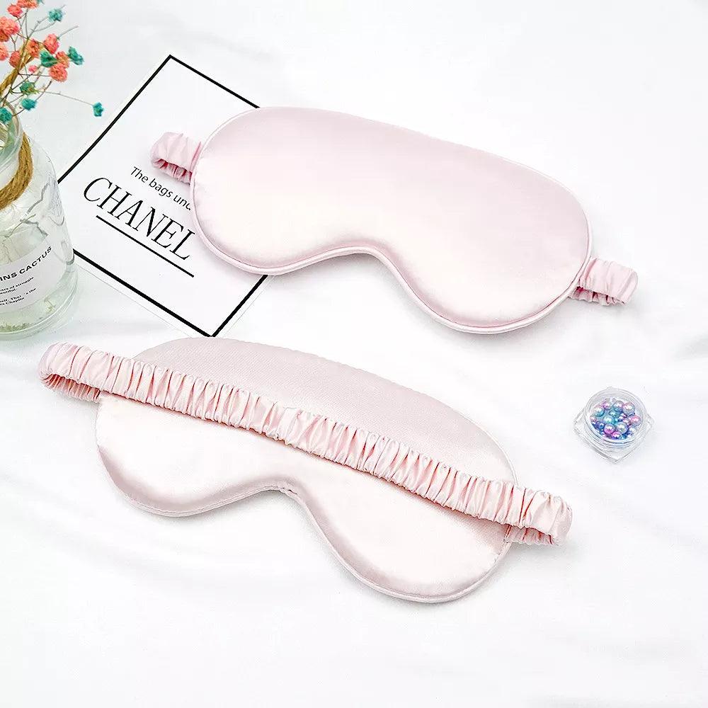 Elegant Silk Sleeping Eye Mask - Martine's Bazaar