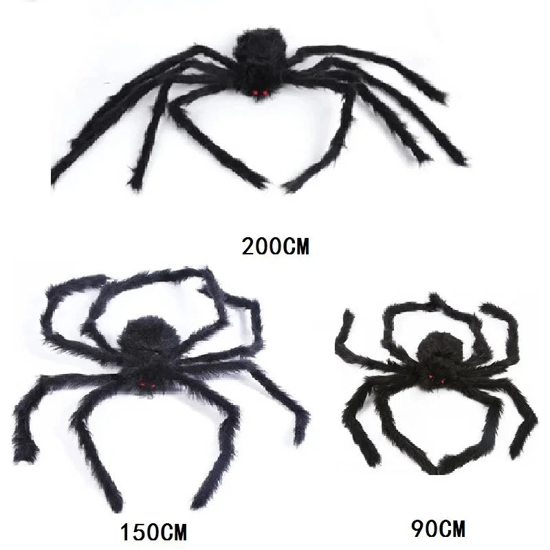 Halloween Black Scary Giant Spider