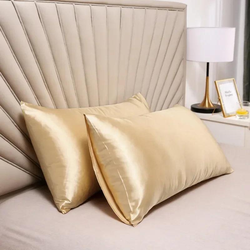 Super-Comfy 100% Natural Mulberry Silk Pillow Case To Protect Your Hair During Your Sleep - Martine's Bazaar