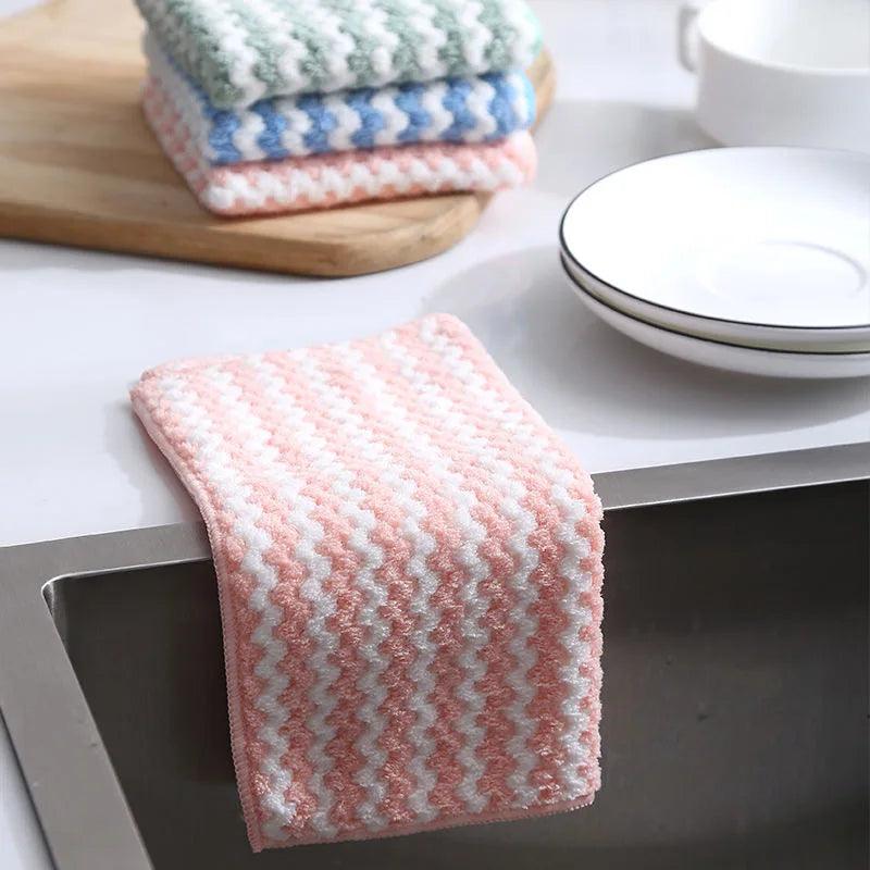 Anti-Grease Microfiber Wipes - Martine's Bazaar