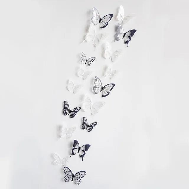 Crystal Butterflies Wall Stickers  - Martine's Bazaar