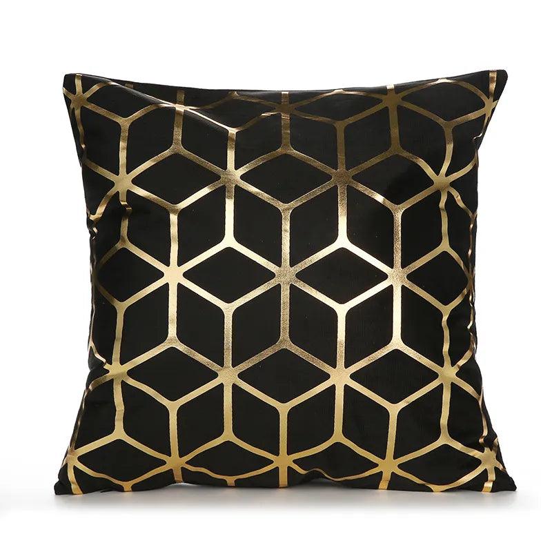 Elegant Gold Pillowcase - Martine's Bazaar