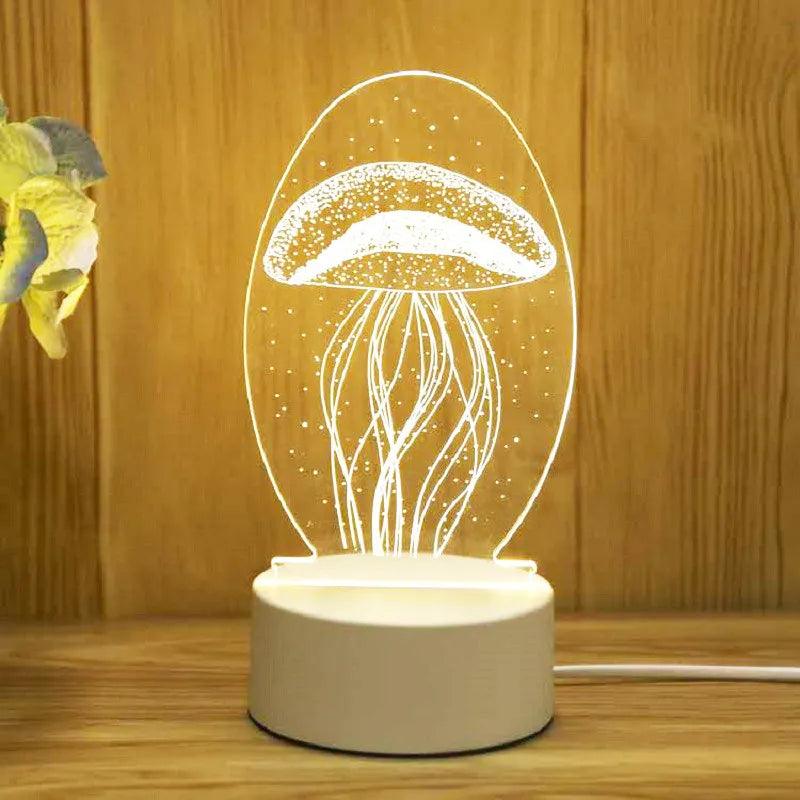 Romantic Night Light Table Lamp - Martine's Bazaar