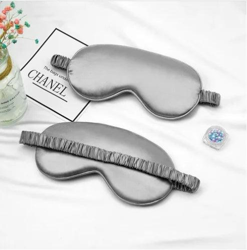 Elegant Silk Sleeping Eye Mask - Martine's Bazaar