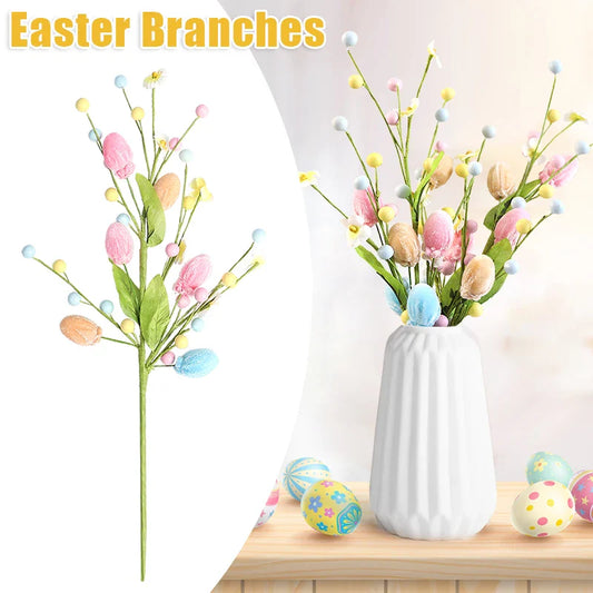 Easter Eggs Artificial Flower Bouquet