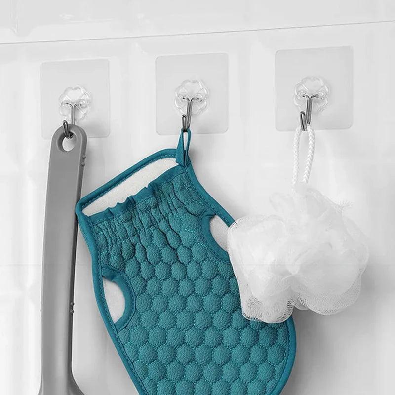 Transparent Multi-Function Self-Adhesive Hooks For Your Kitchen and Bathroom - Martine's Bazaar