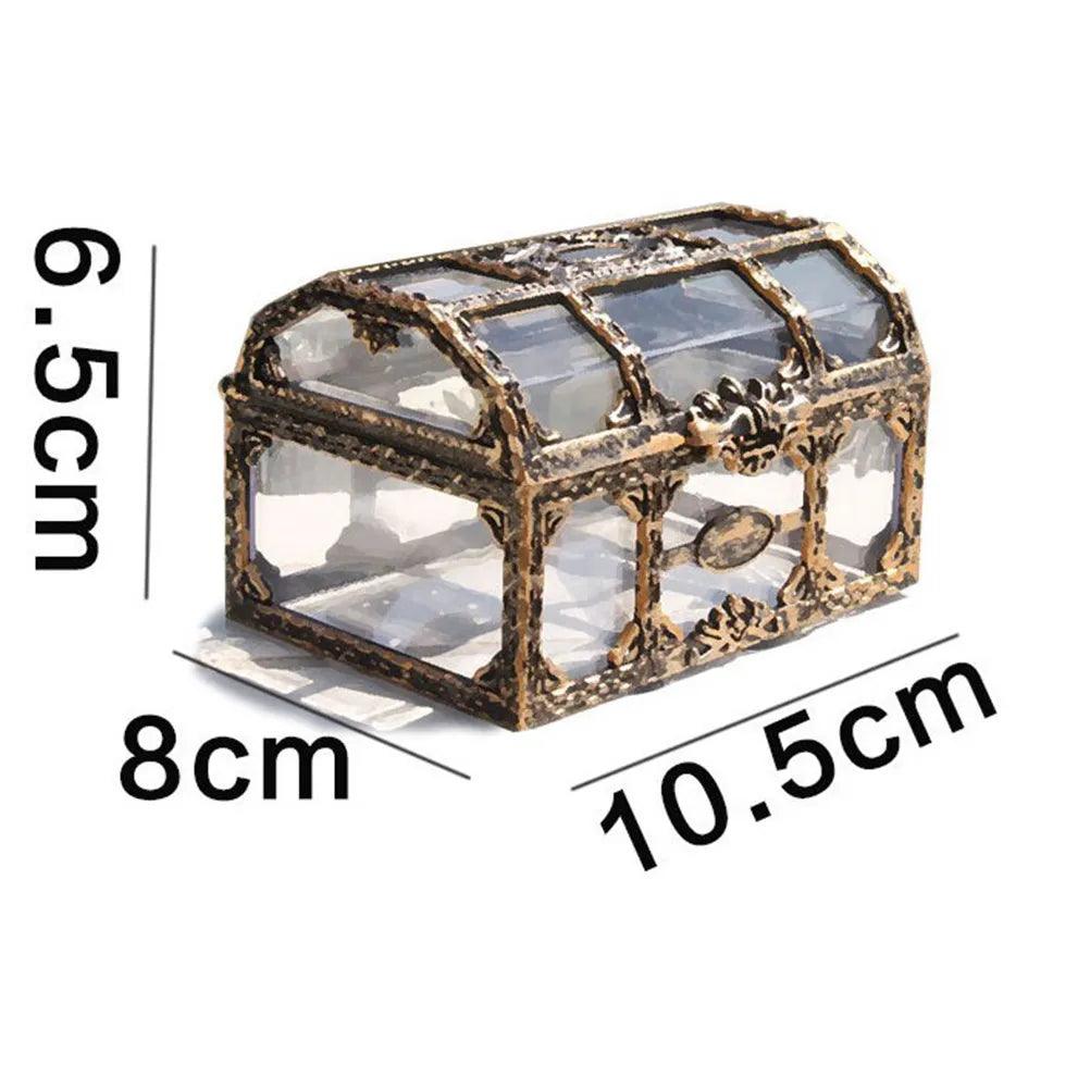 Elegant Vintage Transparent Jewelry Box For Women - Martine's Bazaar