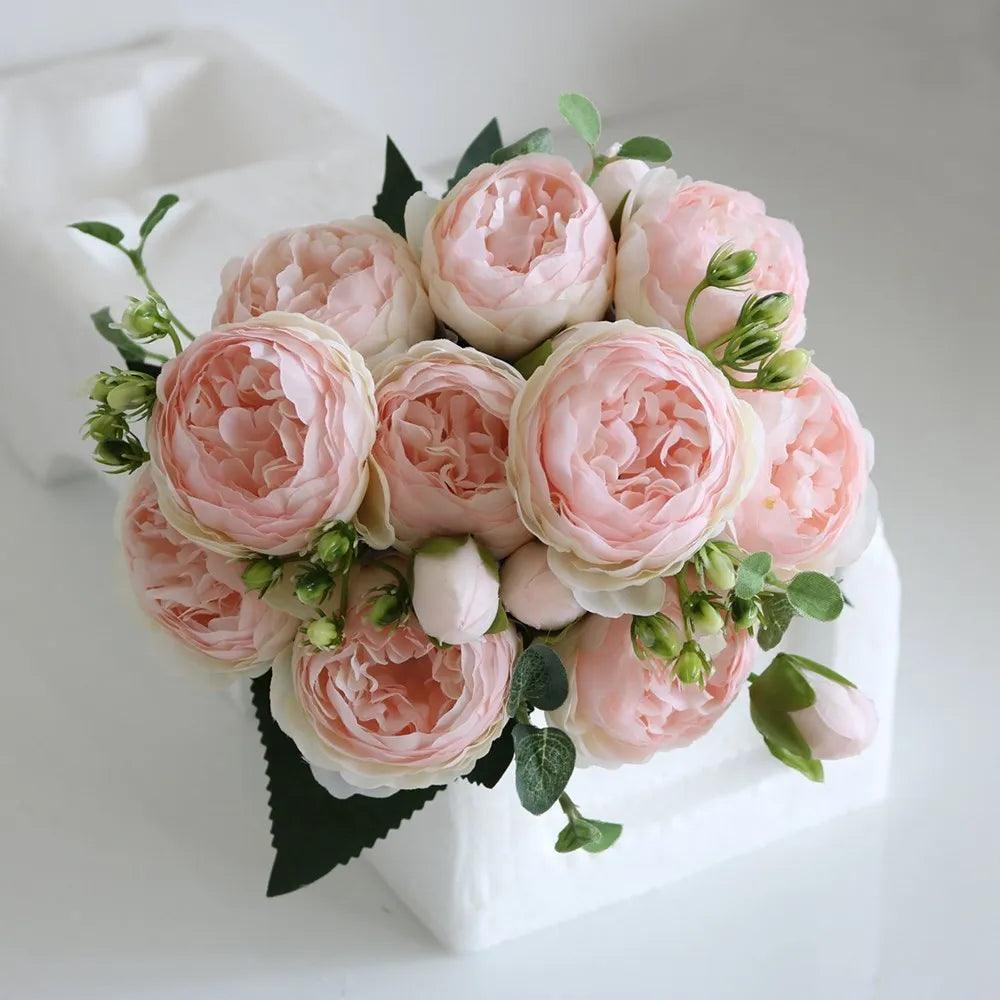 Super-Cute Artificial Peonies For Home and Wedding Decorations - Martine's Bazaar