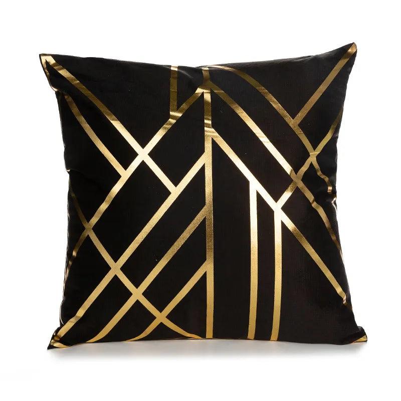 Elegant Gold Pillowcase - Martine's Bazaar