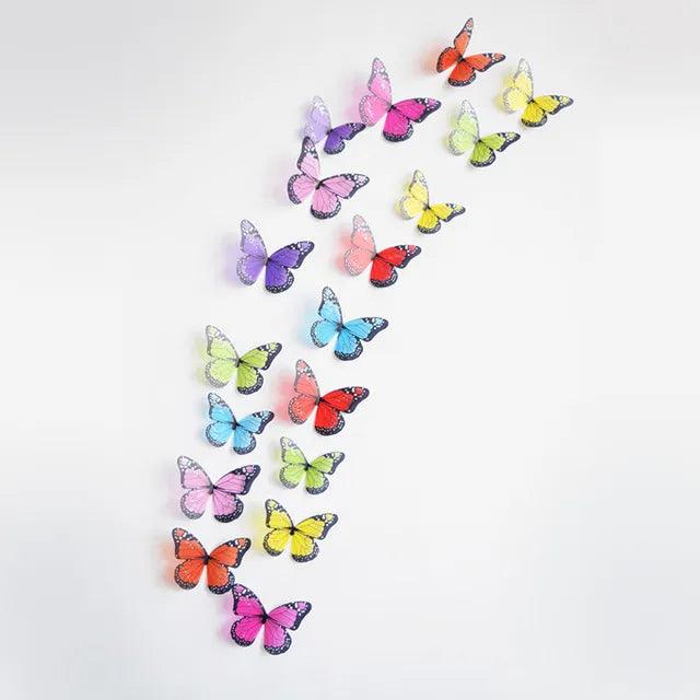 Crystal Butterflies Wall Stickers  - Martine's Bazaar