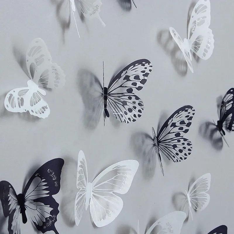 Crystal Butterflies Wall Stickers  - Martine's Bazaar