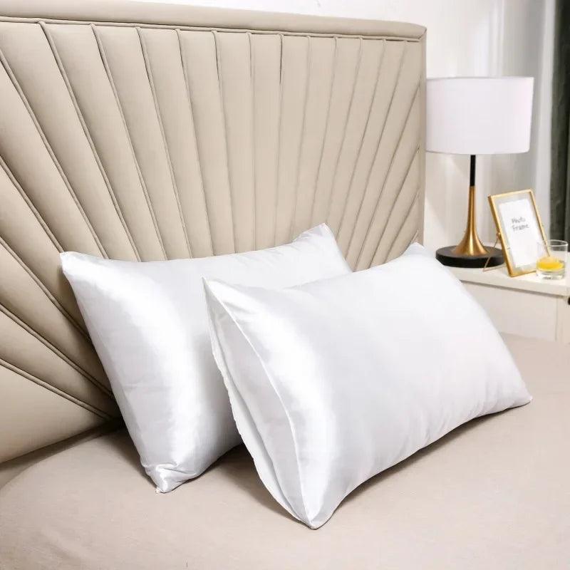 Super-Comfy 100% Natural Mulberry Silk Pillow Case To Protect Your Hair During Your Sleep - Martine's Bazaar