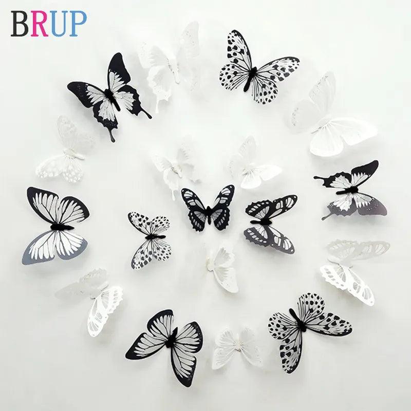 Crystal Butterflies Wall Stickers  - Martine's Bazaar