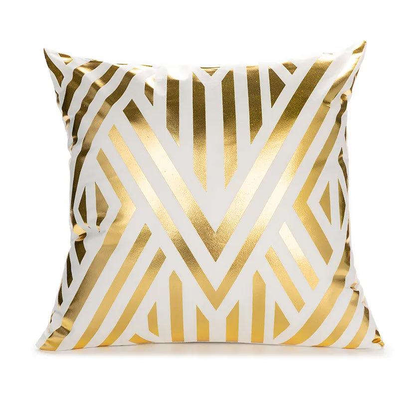 Elegant Gold Pillowcase - Martine's Bazaar