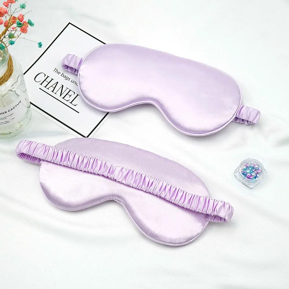 Elegant Silk Sleeping Eye Mask - Martine's Bazaar